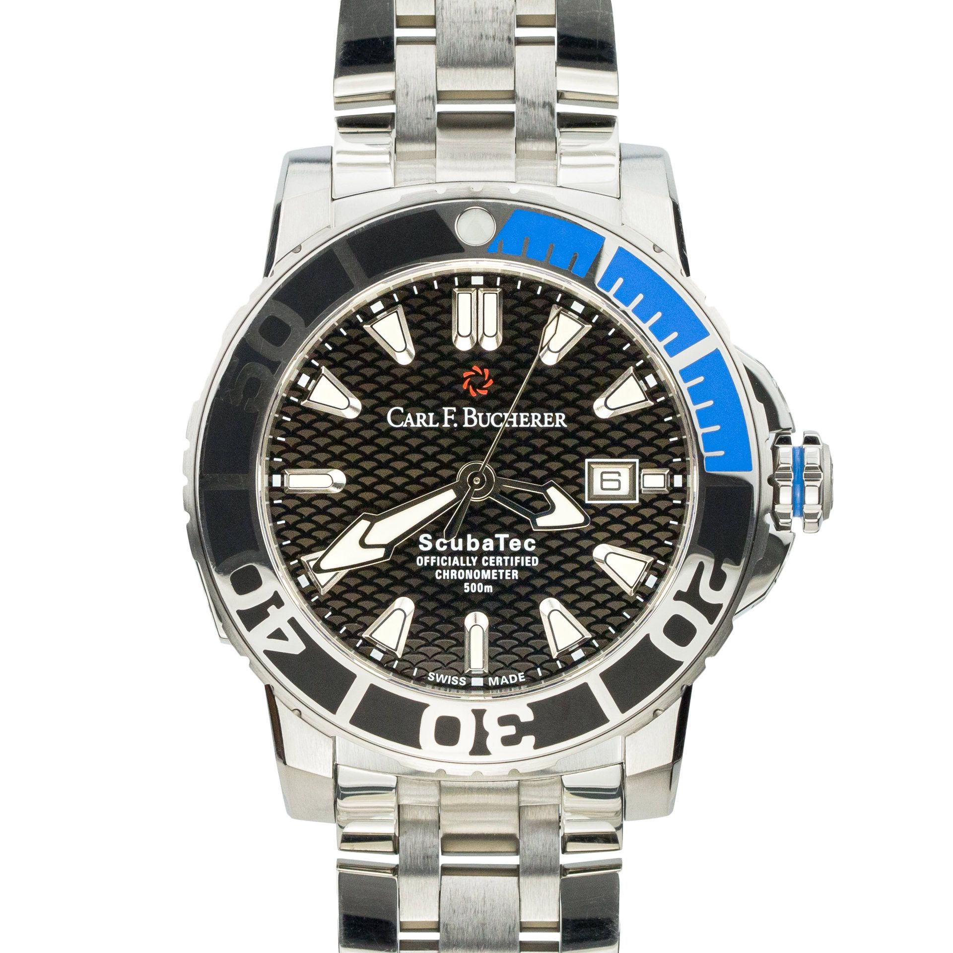Carl F. Bucherer Patravi ScubaTec 44.6 Chronometer 00.10632.23.33.21 steel Black 2019
