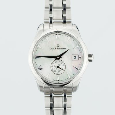 Carl F. Bucherer Ladies Manero AutoDate Love 00.10922.08.73.21 - New/Mint condition, 2024