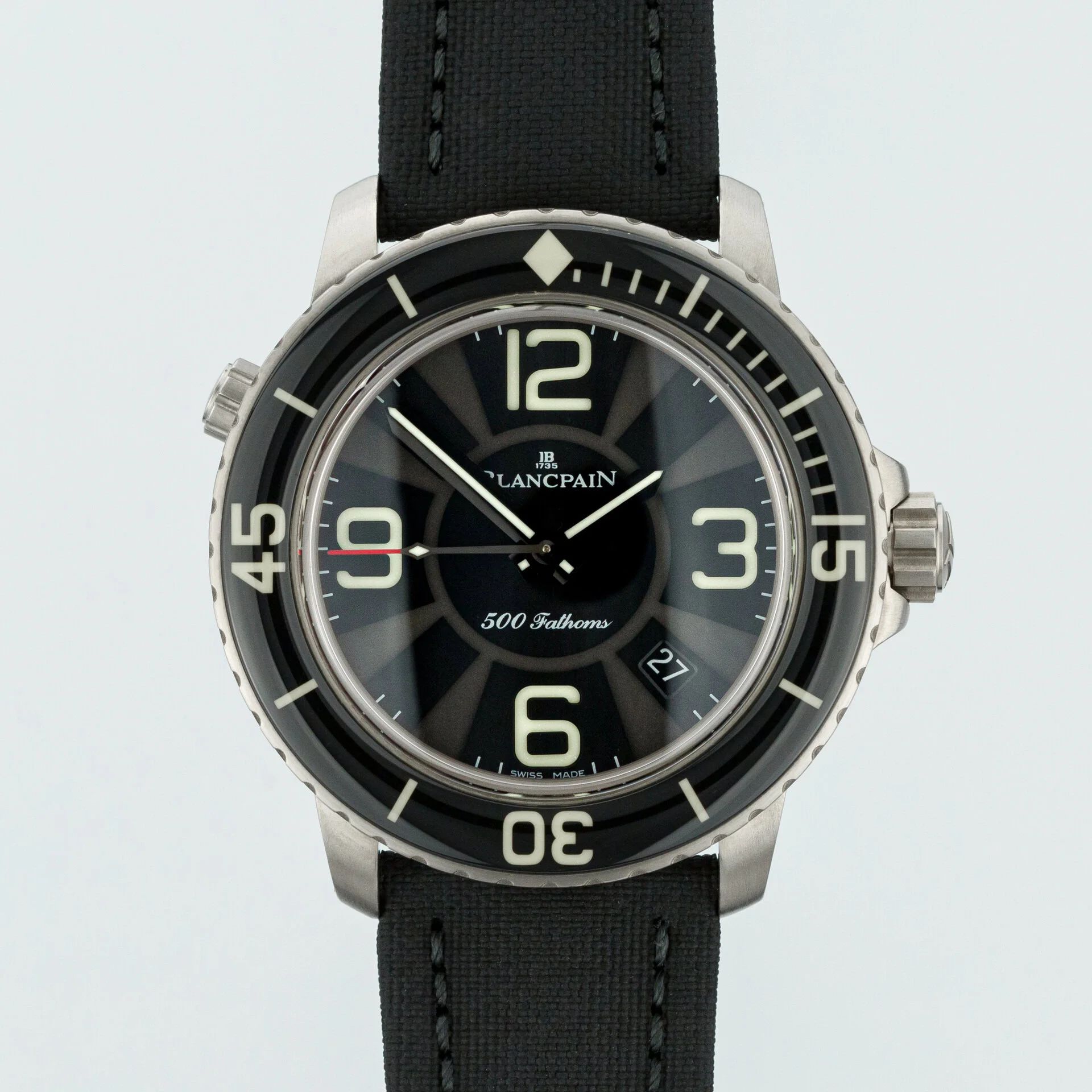 Blancpain Fifty Fathoms 500 Fathoms Limited Edition 50015-12B30-52B Titanium black 2009