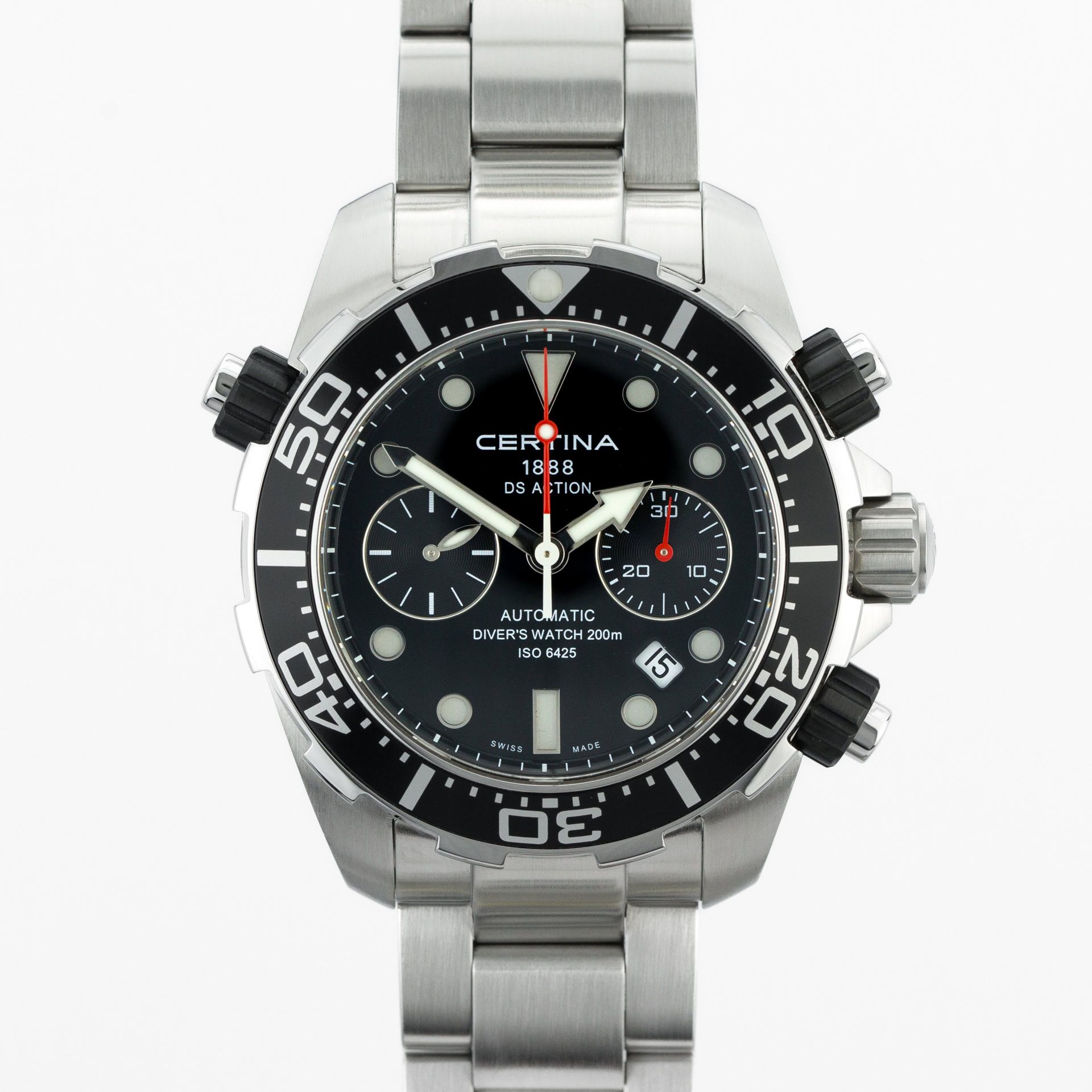 Certina DS Action Diver Chronograph C013.427.11.051.00 steel Black 2021