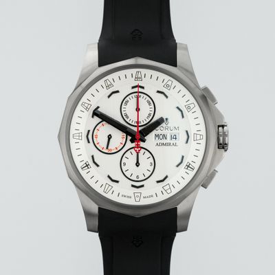 Corum Admiral's Cup Legend Chronograph 47 Titanium A077/04178 - Very Good condition, 2023
