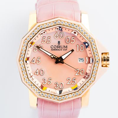 Corum Ladies Admiral's Cup Competition 40 Rose Gold & MoP dial 082.952.85/0088 PN31 - Alternate view