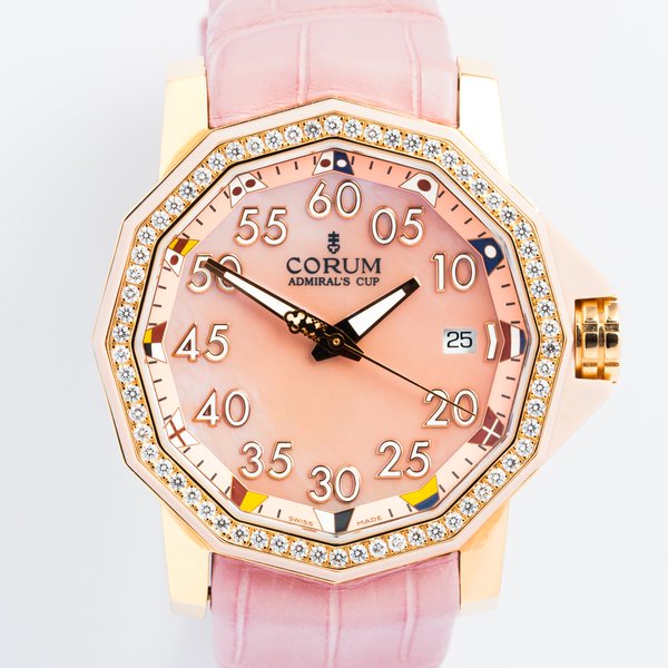 Corum Ladies Admiral's Cup Competition 40 Rose Gold & MoP dial