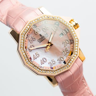 Corum Ladies Admiral's Cup Competition 40 Rose Gold & MoP dial 082.952.85/0088 PN31 - Alternate view