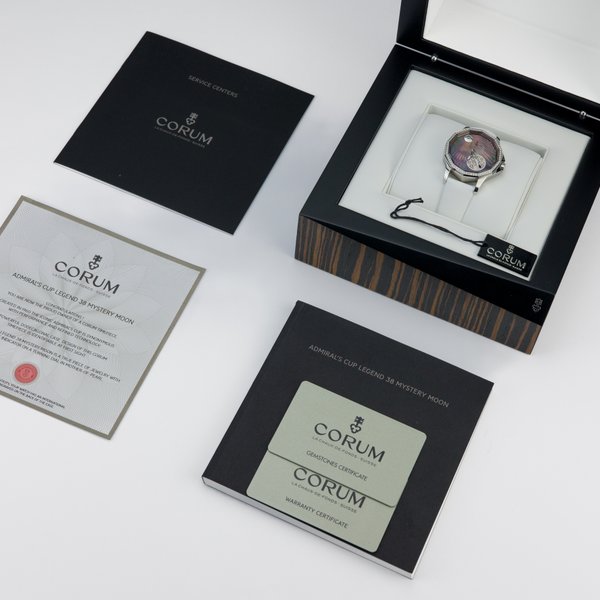Corum Admiral's Cup Legend 38 Mystery Moon MoP dial - Image 2
