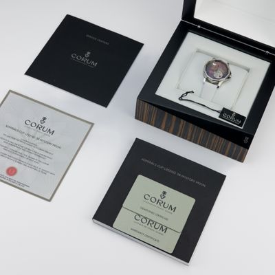 Corum Admiral's Cup Legend 38 Mystery Moon MoP dial 384.101.47/F149 AN01 - Alternate view