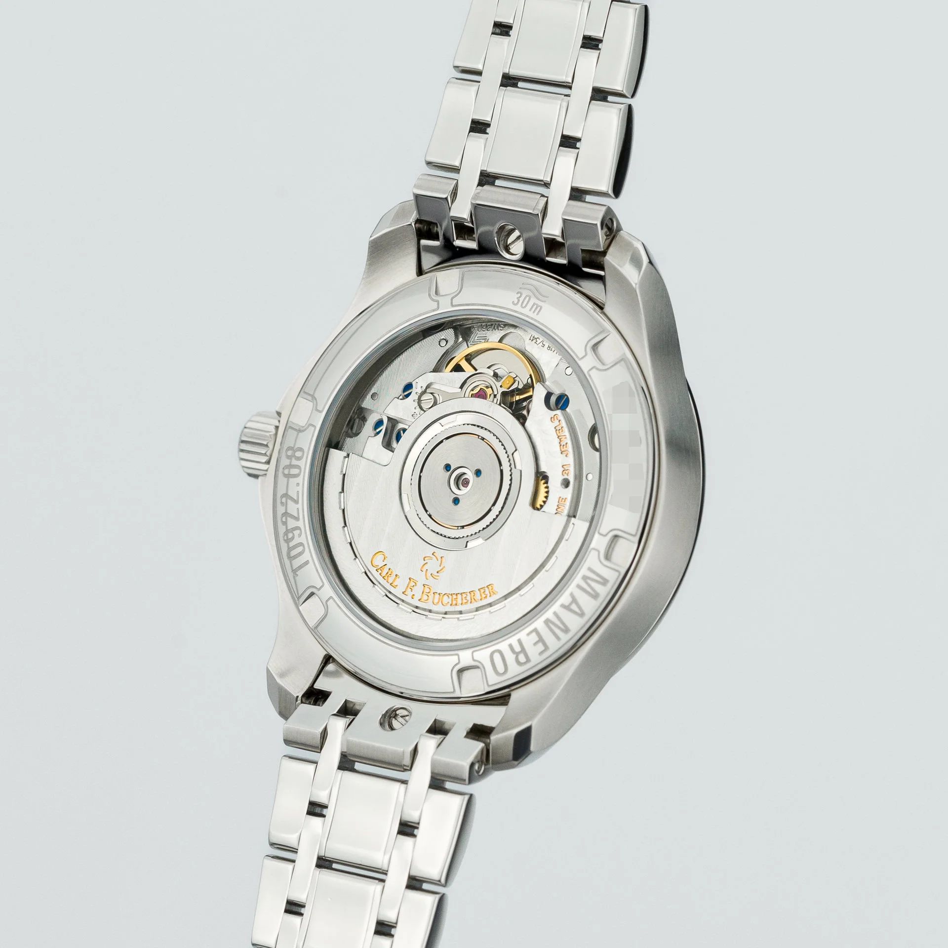 Ladies Manero AutoDate Love - Image 4
