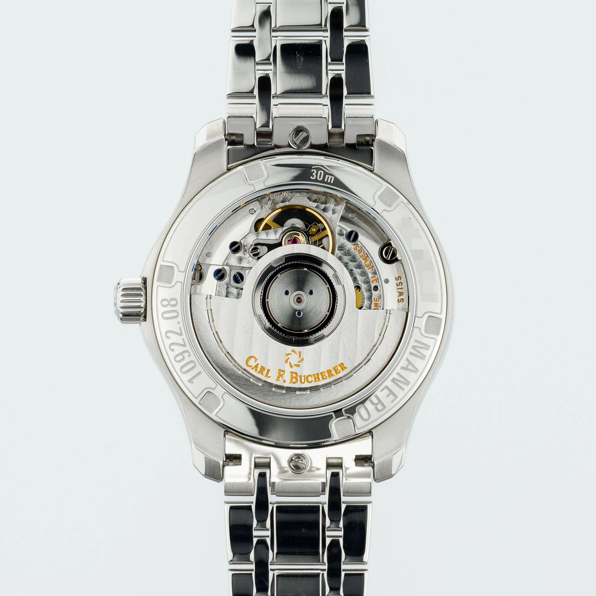 Ladies Manero AutoDate Love - Image 5