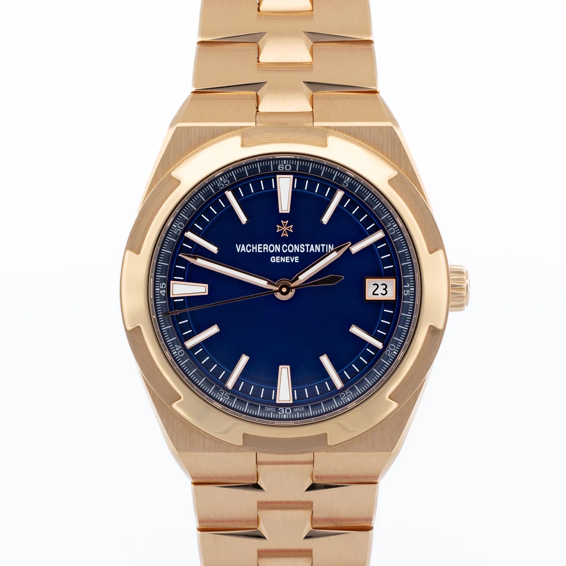 Vacheron Constantin Overseas Date Rose Gold 4500V/110R-B705 Rose Gold Blue 2023