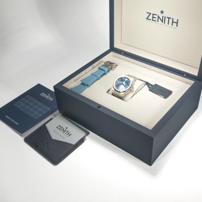 Zenith Defy Skyline Boutique Edition 41mm Ice Blue 03.9300.3620/15.I001 - Alternate view