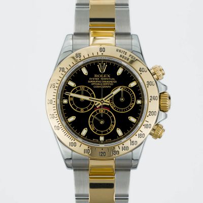 Rolex Cosmograph Daytona Steel & Yellow Gold Black dial 116523-0039 - Very Good condition, 2016