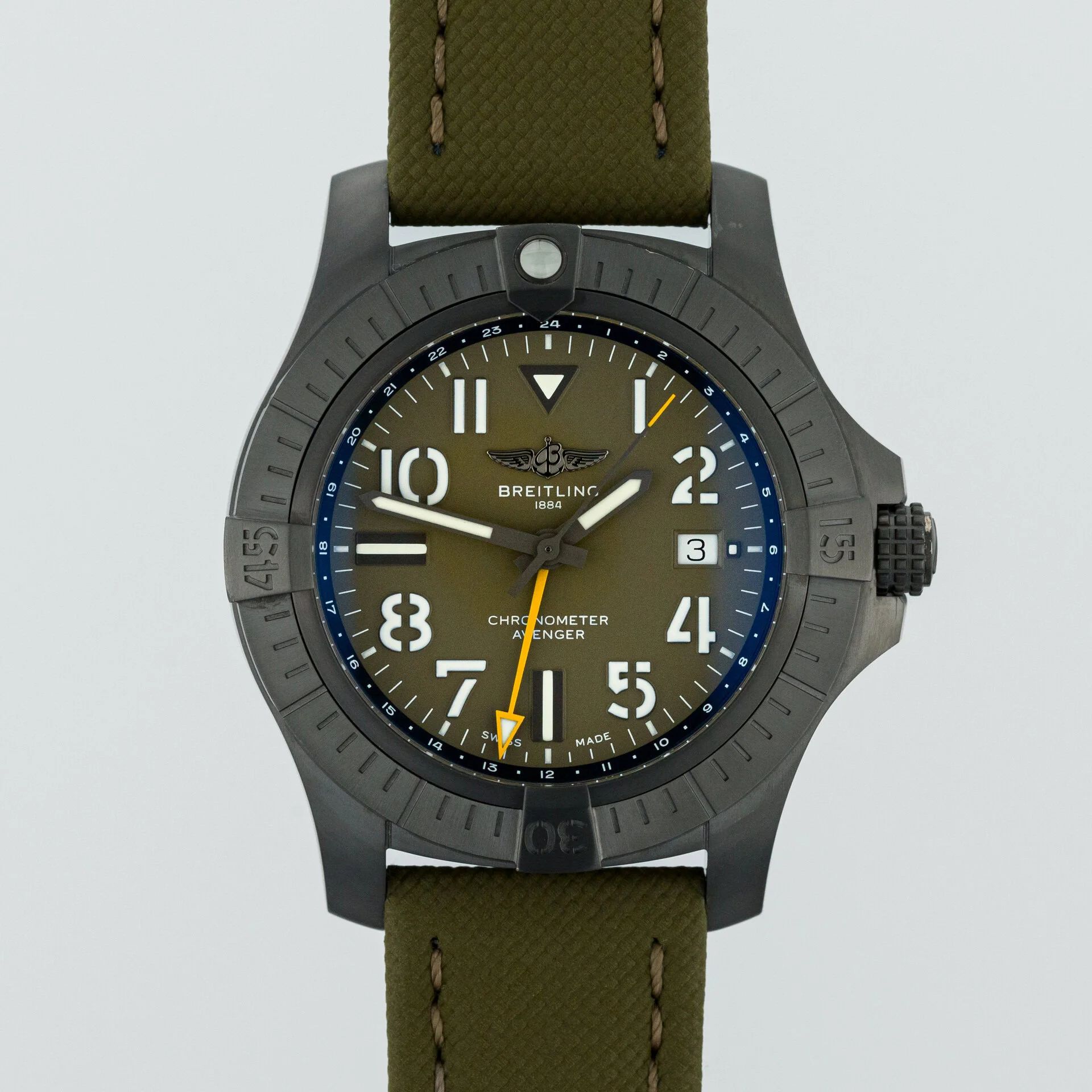 Breitling Avenger Automatic GMT 45 Night Mission, Pre-Owned