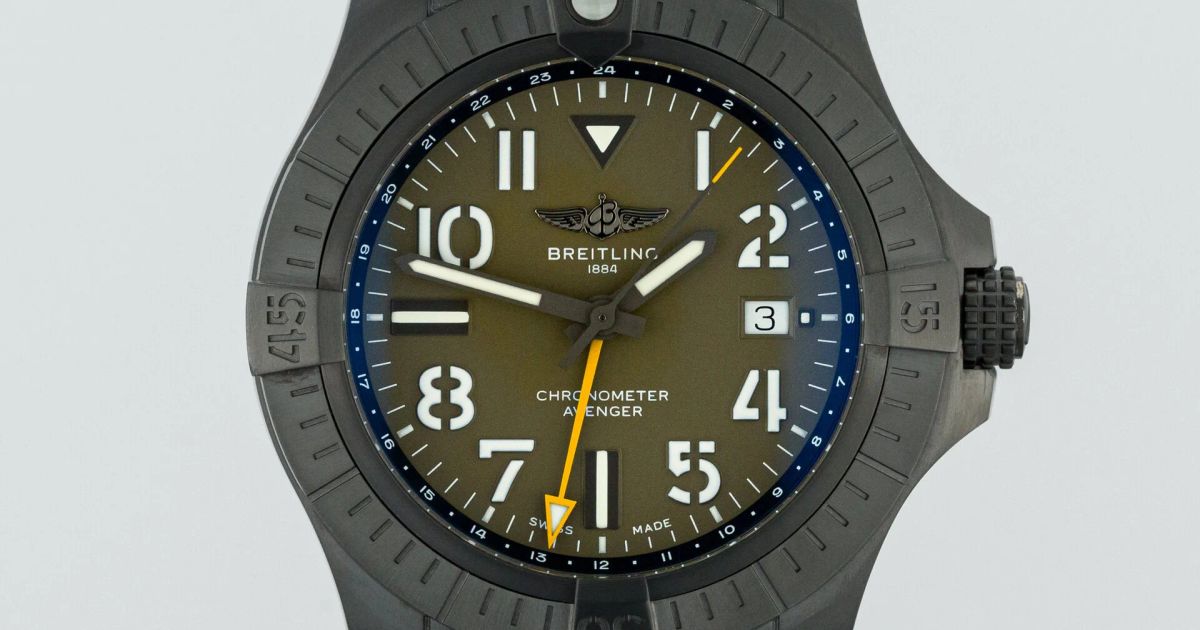 Breitling Avenger Automatic GMT 45 Night Mission, Pre-Owned