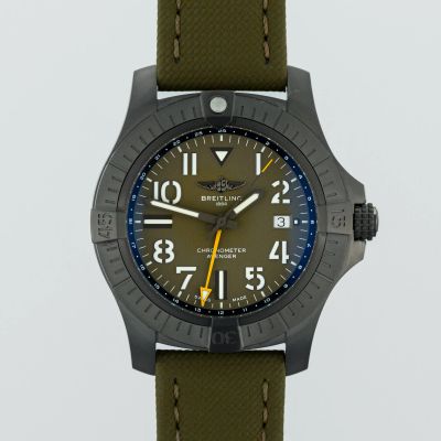 Breitling Avenger Automatic GMT 45 Night Mission V32395 - Very Good condition, 2021