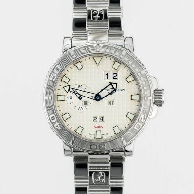 Ulysse Nardin Maxi Marine Acqua Perpetual 333-55-7/91 - Very Good condition, 2000