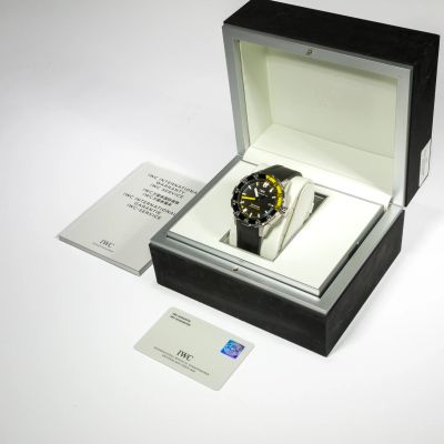 IWC Schaffhausen Aquatimer 2000 Yellow accents IW356802 - Alternate view