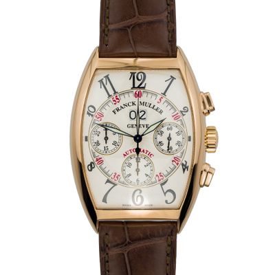 Franck Muller Cintrée Curvex Chronograph 7850 CC GG - New/Mint condition