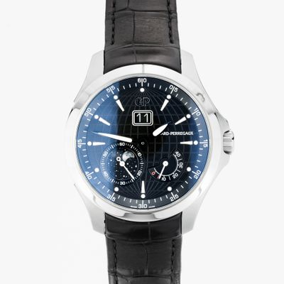 Girard-Perregaux Traveller MoonPhase Large Date 49650-11-631-BB6A - New/Mint condition