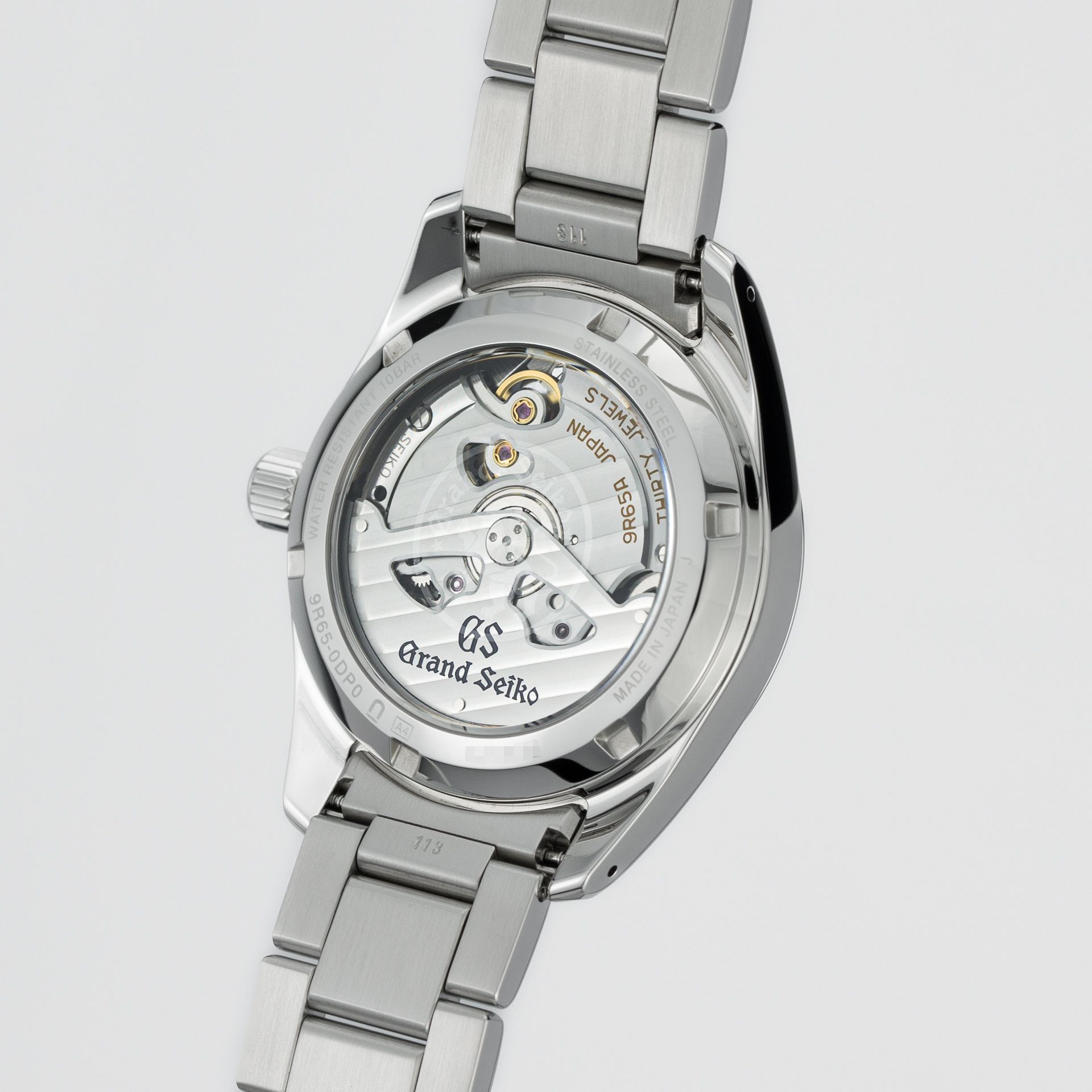 Grand Seiko Heritage Spring Drive 'Soko' SE SBGA429 steel Grey 2024 - Diagonal back view
