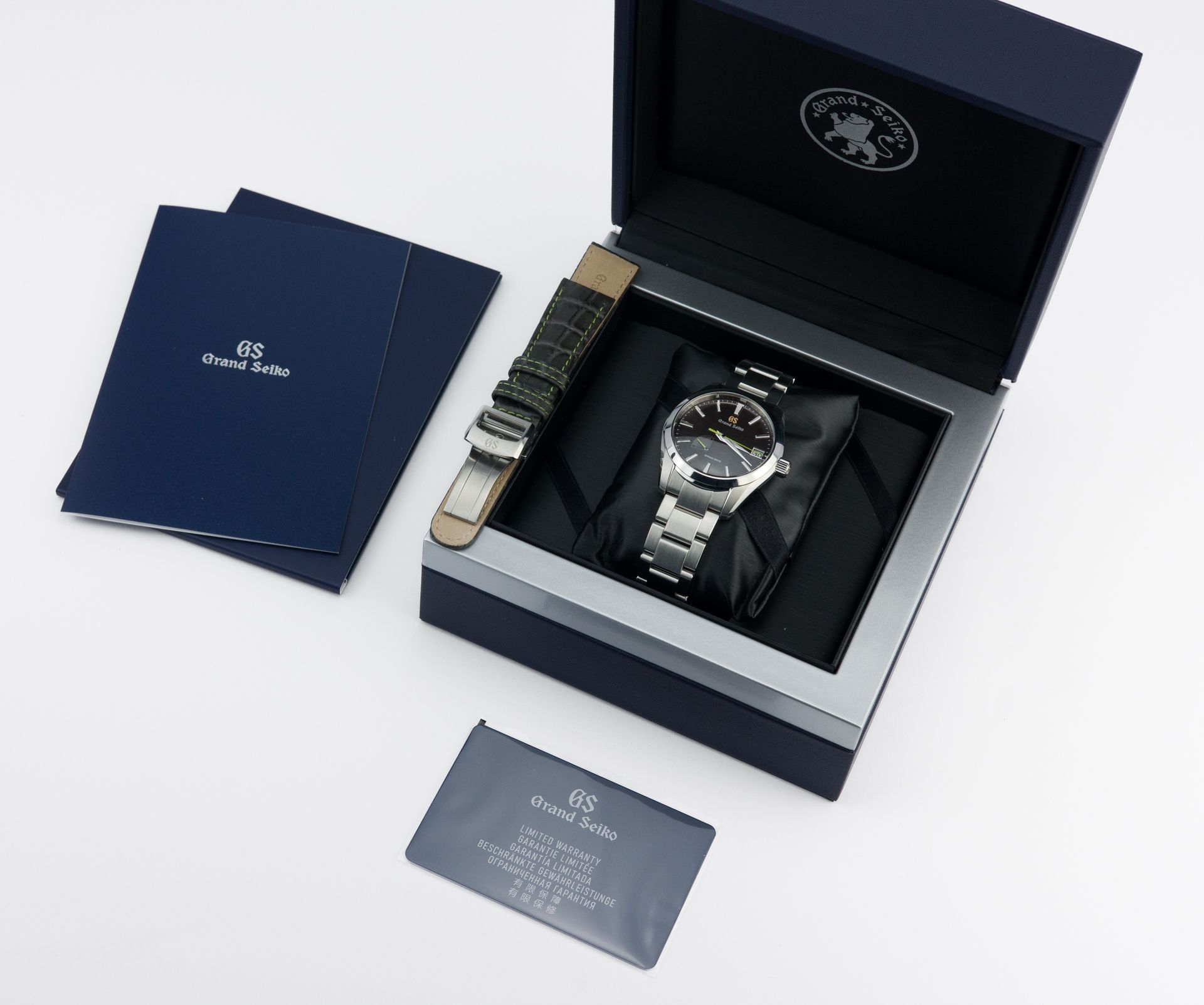 Grand Seiko Heritage Spring Drive 'Soko' SE SBGA429 steel Grey 2024 - Complete set