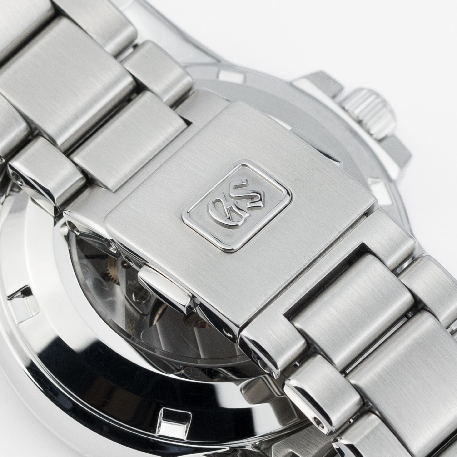 Grand Seiko Heritage Collection Date SBGR255 steel White 2020 - Strap/bracelet view
