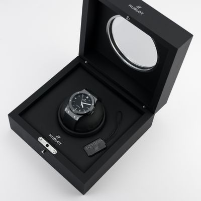 Additional view of Hublot Classic Fusion Date Black Magic luxury timepiece Hublot Classic Fusion Date Black Magic 511.CM.1171.RX - Alternate view