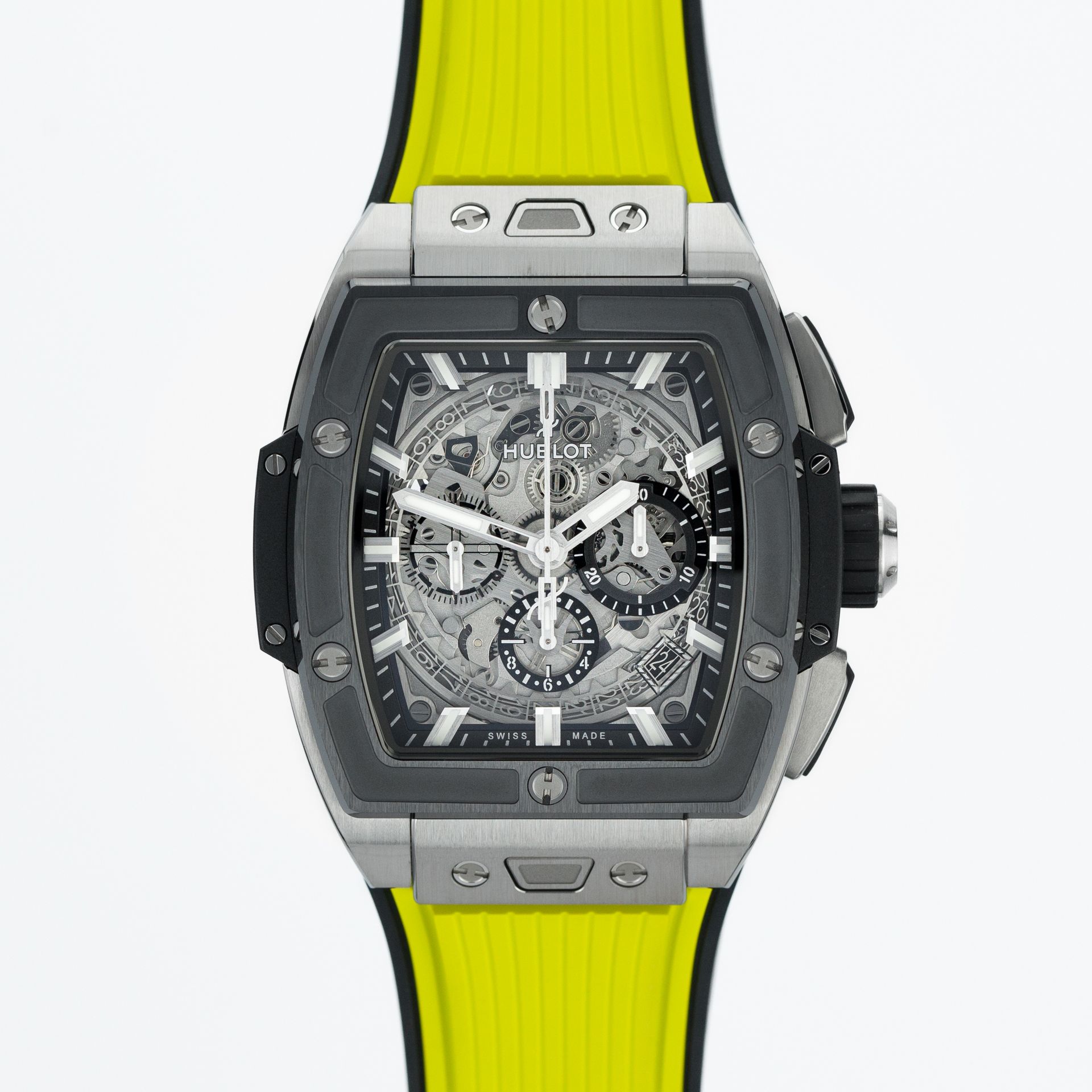 Hublot Spirit Of Big Bang Skeleton Ceramic and Titanium 642.NM.0170.RX titanium Skeletonized 2022