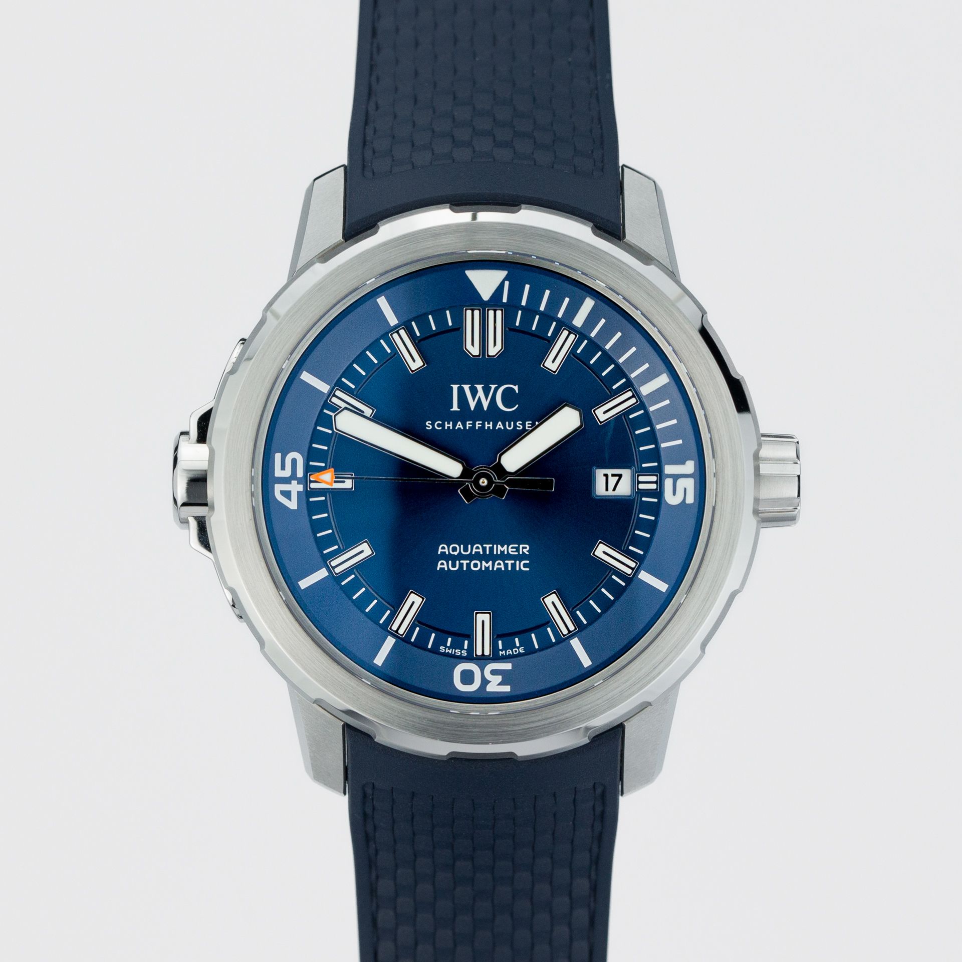 IWC Schaffhausen Aquatimer Automatic Blue IW328801 steel Blue 2025