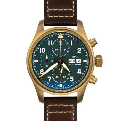 IWC Schaffhausen Pilot’s Watch Chronograph Spitfire IW387902 - Very Good condition, 2020