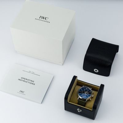 Additional view of IWC Schaffhausen Portofino Chronograph luxury timepiece IWC Schaffhausen Portofino Chronograph IW391029 - Alternate view