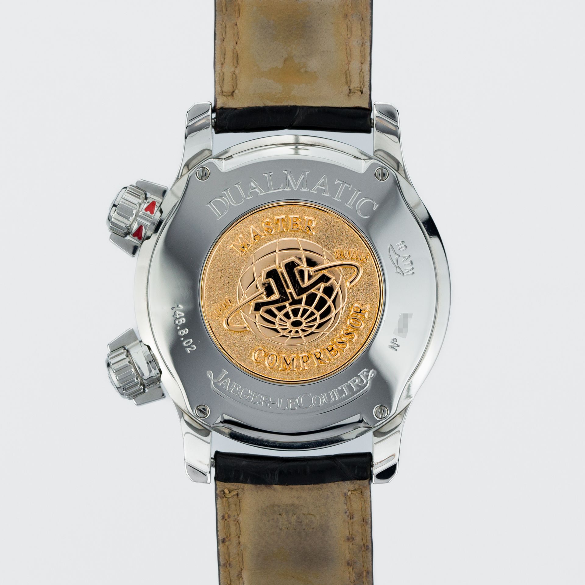 Jaeger-LeCoultre Master Compressor Dualmatic GMT 146.8.02 Q1738470 steel Black - Back view