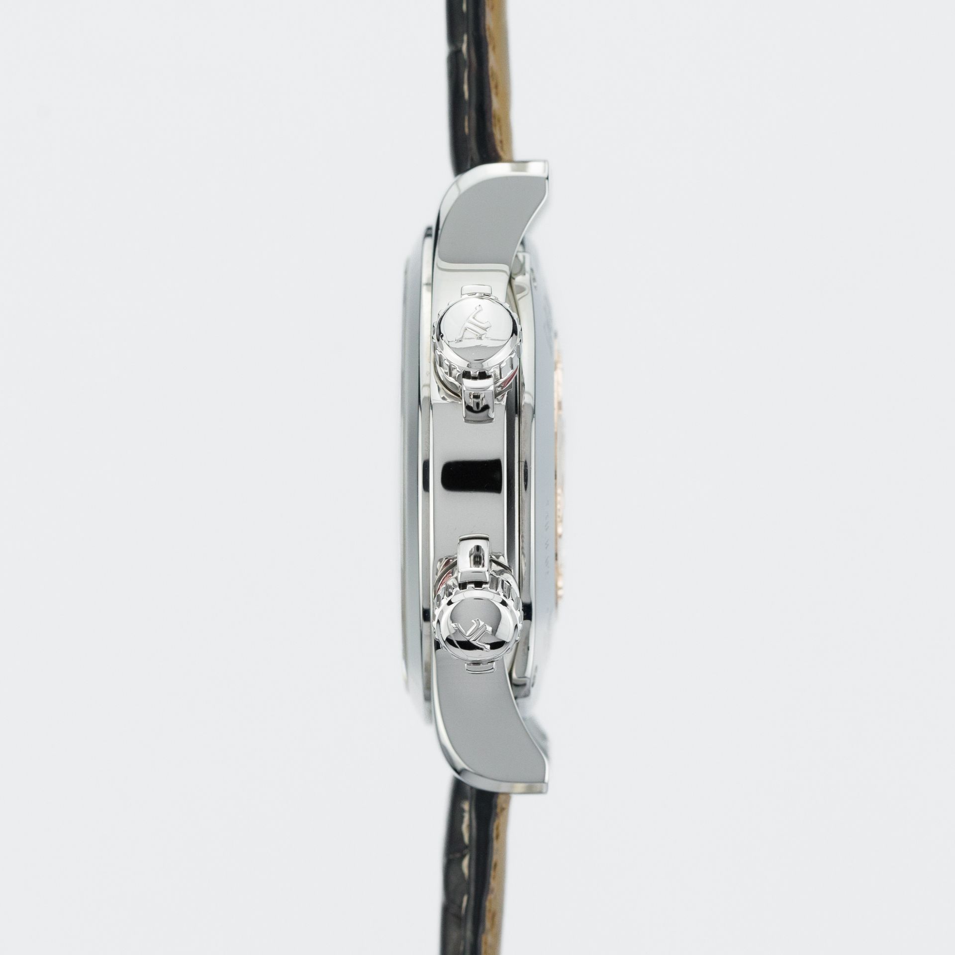 Jaeger-LeCoultre Master Compressor Dualmatic GMT 146.8.02 Q1738470 steel Black - Right side view