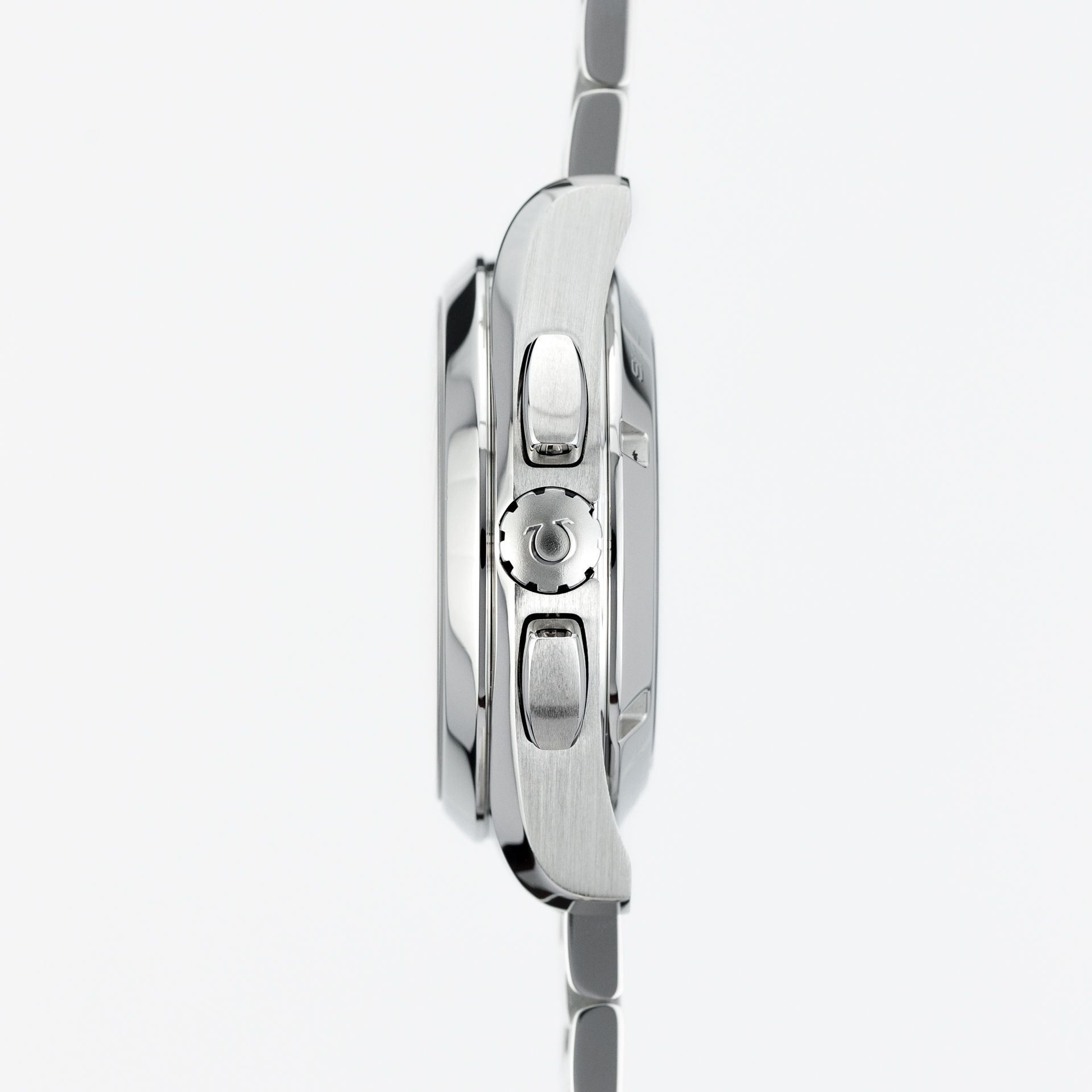 Omega Aqua Terra 150M Chronograph GMT Co-Axial Chronometer 231.10.43.52.03.001 steel Blue 2015 - Right side view