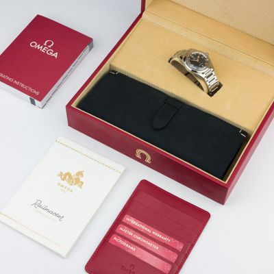 Additional view of Omega Seamaster Railmaster "The 1957 Trilogy" luxury timepiece Omega Seamaster Railmaster "The 1957 Trilogy" 220.10.38.20.01.002 - Alternate view