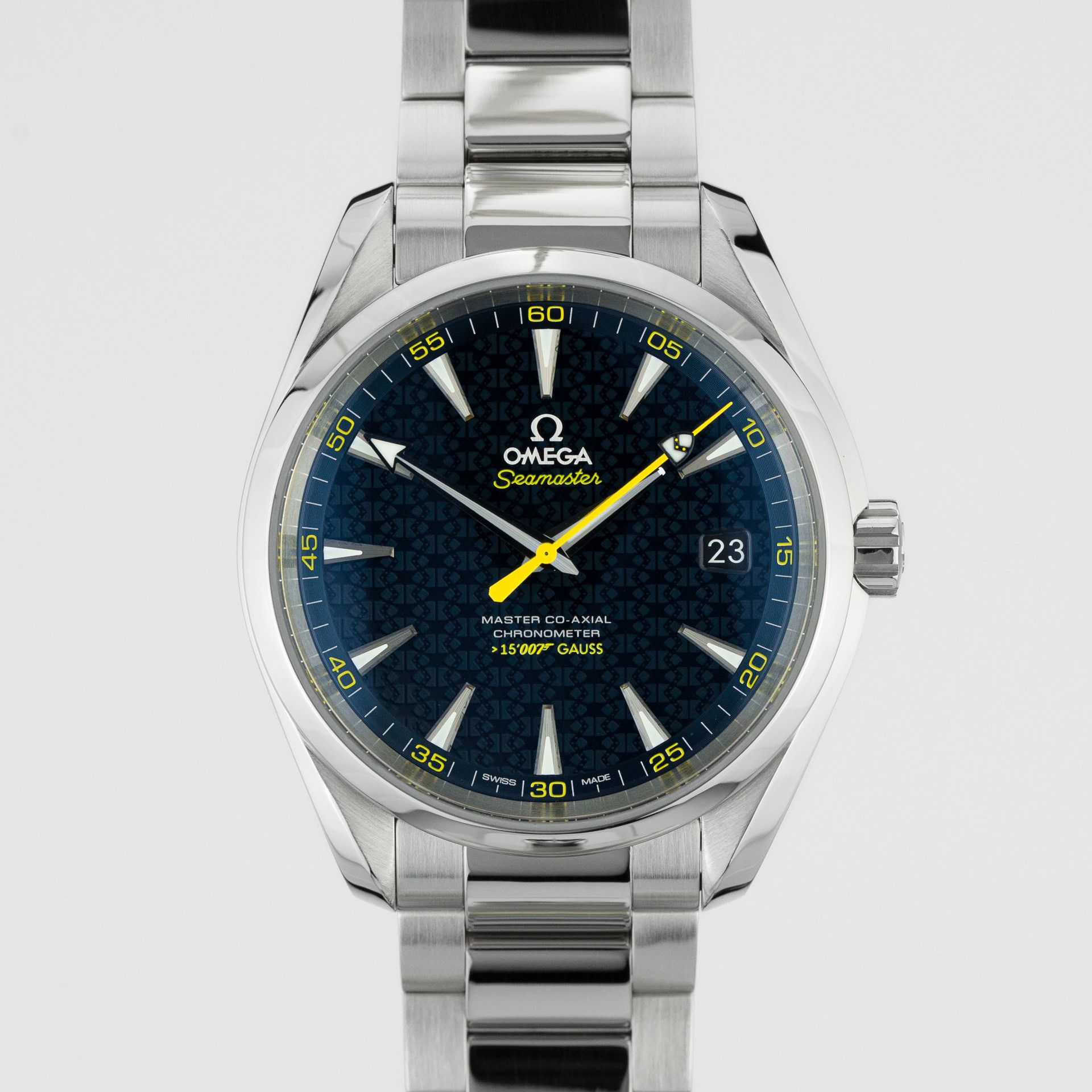 Omega Seamaster Aqua Terra 150M James Bond "Spectre" Limited edition 231.10.42.21.03.004 steel Blue 2019