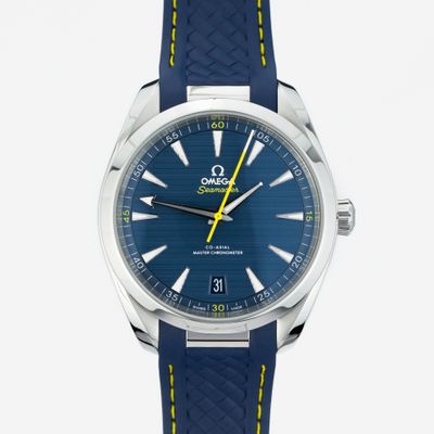 Omega Seamaster Aqua Terra 150M Co-Axial Chronometer Blue 220.12.41.21.03.009 - New/Mint condition, 2024