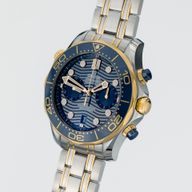 Seamaster Diver 300M Chronograph Master Chronometer in Gold & Steel - Image 3
