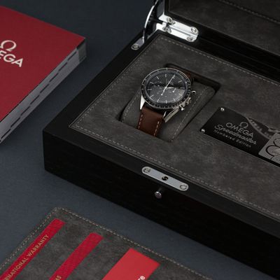 Additional view of Omega Speedmaster First Omega in Space (FOIS) luxury timepiece Omega Speedmaster First Omega in Space (FOIS) 311.32.40.30.01.001 - Alternate view