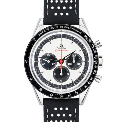 Front view of Omega Speedmaster CK2998 Pulsometer Chronograph - New/Mint condition luxury timepiece Omega Speedmaster CK2998 Pulsometer Chronograph 311.32.40.30.02.001 - New/Mint condition, 2019