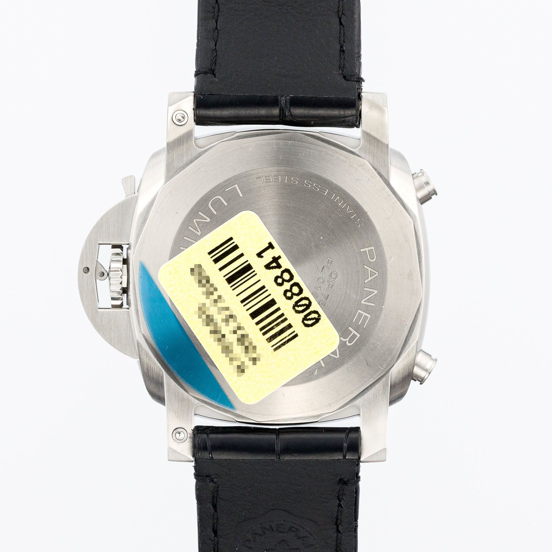 Panerai Luminor Chrono Automatic PAM01218 steel White 2023 - Back view