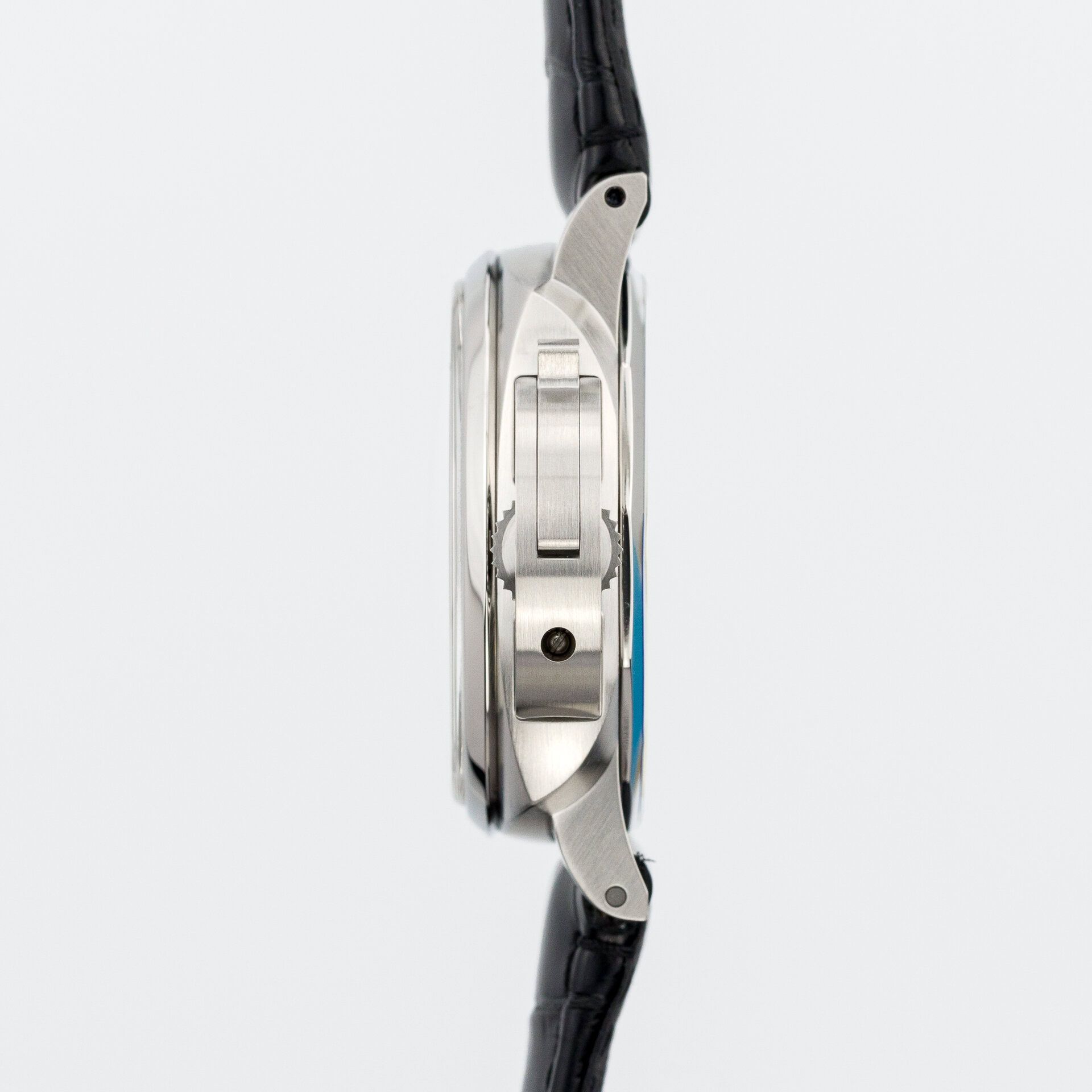 Panerai Luminor Chrono Automatic PAM01218 steel White 2023 - Right side view
