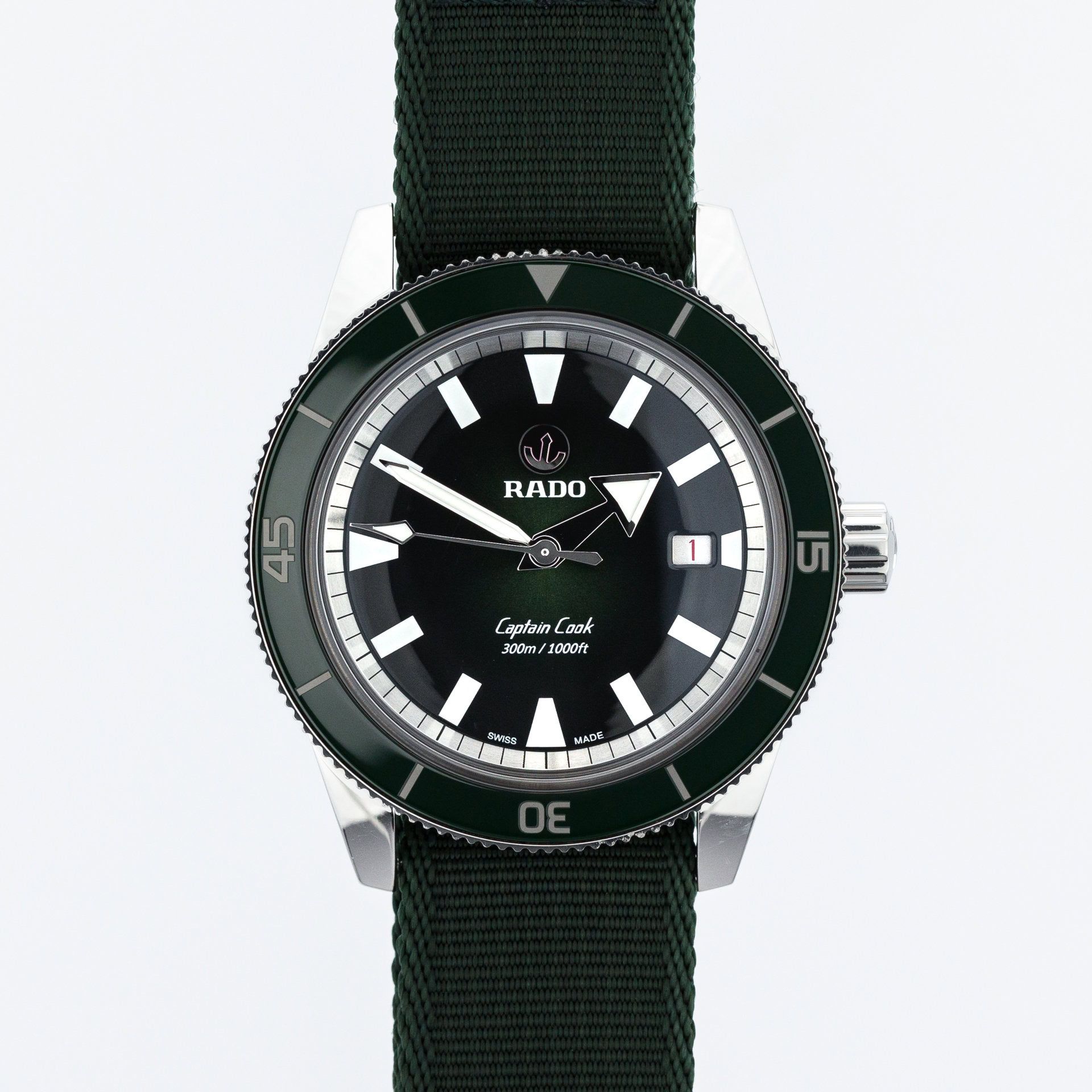 Rado HyperChrome Captain Cook Hrithik Roshan Special Edition R32105319 steel Green 2022