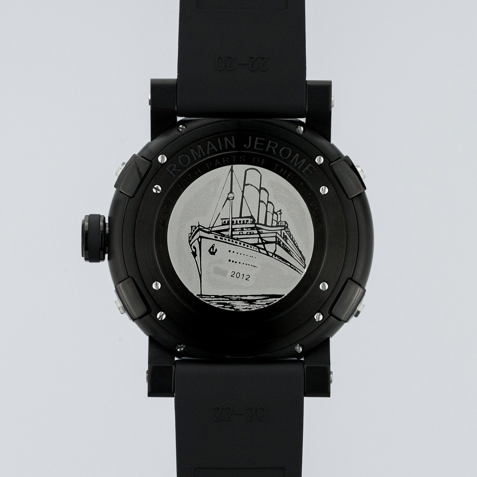 Romain Jerome Titanic-DNA Green Dial RJ.TI.AU.603.20 steel Green 2024 - Back view