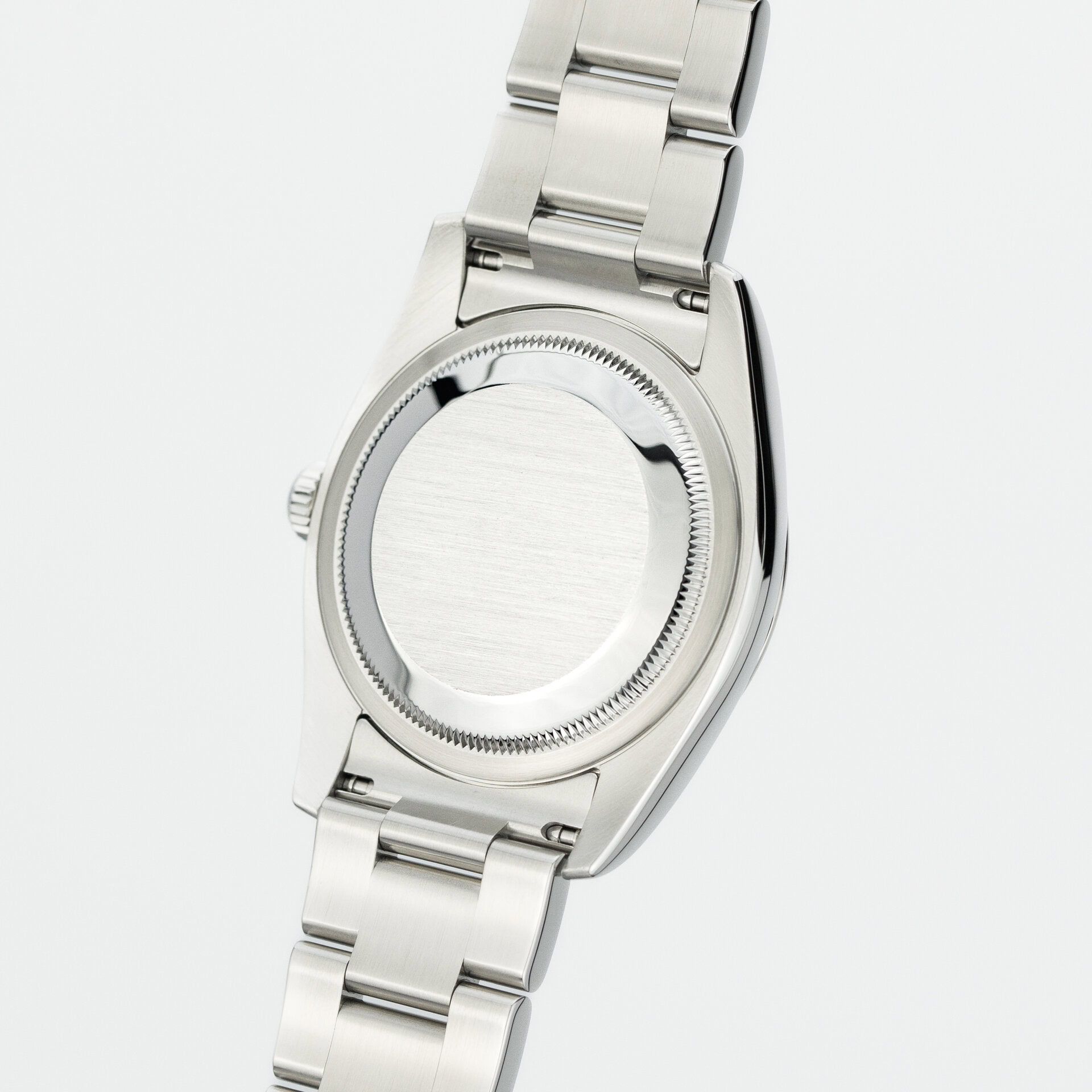 Rolex Datejust 36 Roulette Date 116234 steel Black - Diagonal back view