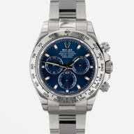 Daytona Cosmograph in White Gold, Blue sunburst dial - Image 1