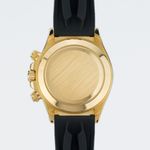 Thumbnail - Rolex Daytona Cosmograph in Yellow Gold with Oysterflex 116518LN yellow gold Black 2020 - Back view