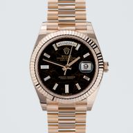 Day-Date 40 Rose Gold x Eisenkiesel dial - Image 1