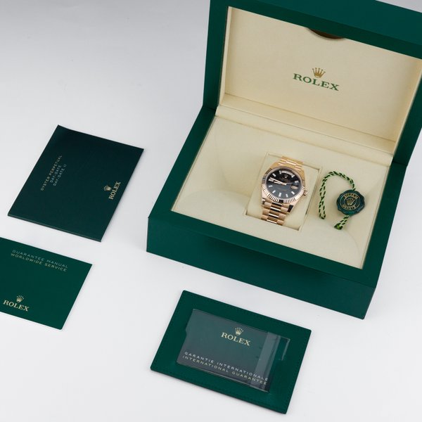 Day-Date 40 Rose Gold x Eisenkiesel dial - 228235 - Image 2