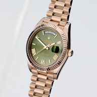 Day-Date 40 Rose gold x Olive Green dial - Image 3