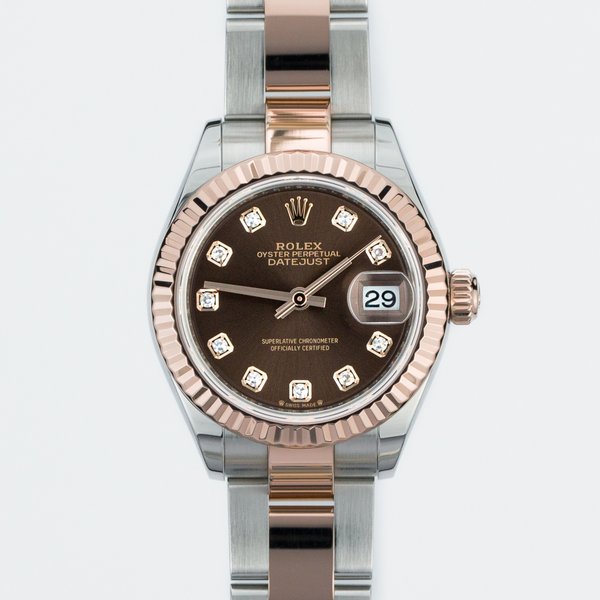 Rolex Lady-Datejust 31 Chocolate Diamonds dial
